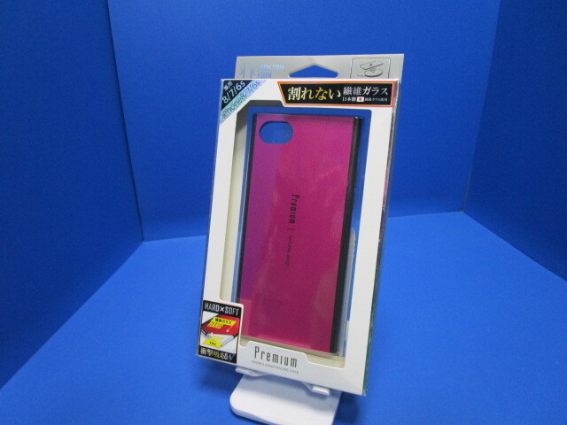 Natural design iPhoneSE 第3・2世代 iPhone8 iPhone7 衝撃吸収 ケース ラズベリーピンク Raspberry Pink メタリックカラー iP7-PRE08 ★