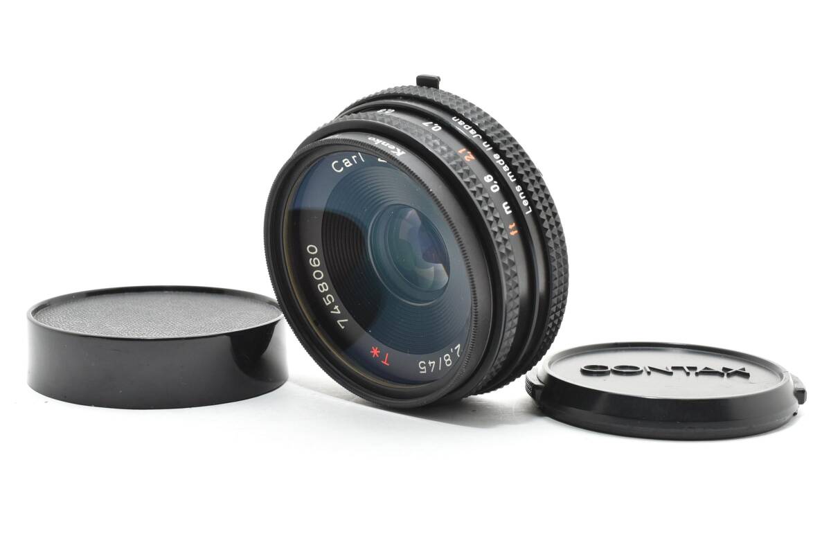 CONTAX Carl Zeiss Tessar T* 45mm F2.8 MMJ 45/1:2.8 コンタックス カールツアイス テッサー MFレンズ