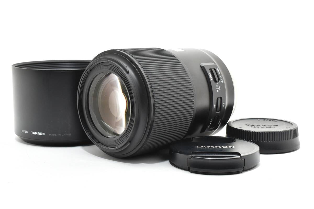 ★極上美品★ TAMRON タムロン SP 90mm F2.8 Di MACRO 1:1 VC USD ニコン Nikon用 F017N フルサイズ対応 単焦点マクロレンズ