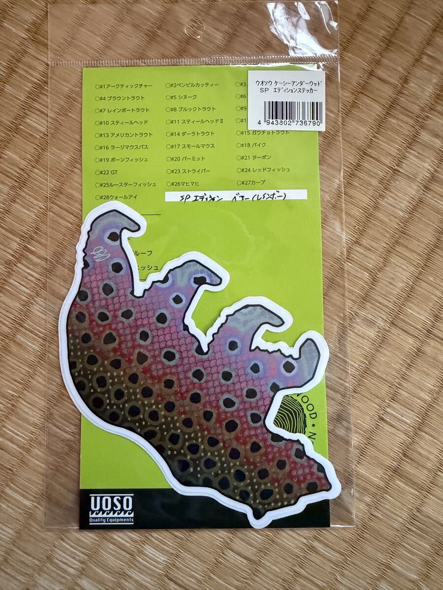 新品 ケイシー・アンダーウッド　アート＆デザイン SPエディション ベアー (レインボー) ステッカー