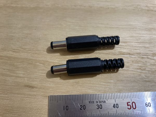 DCプラグ　2個セット　修理用　5.5××2.1　定形外140円