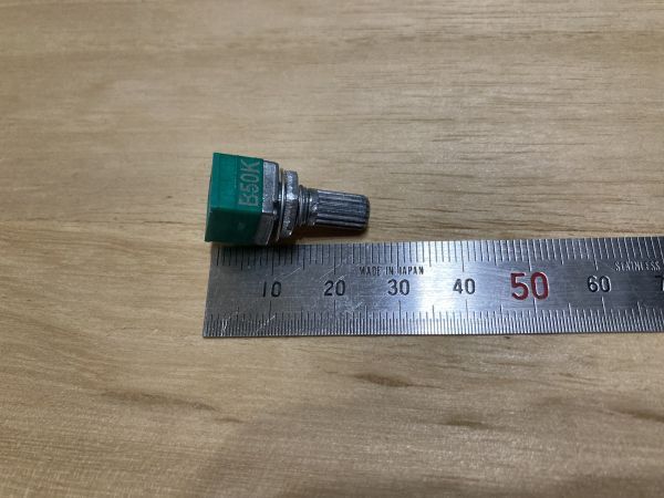 2連ボリューム　6ピン　B50KΩ　基盤取付　補修　修理　　送料185円　DIY