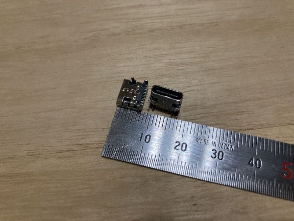 USB TYPE−C 3.1　16ピン　2個セット　基盤取付　90度　補修　修理　　送料110円　DIY