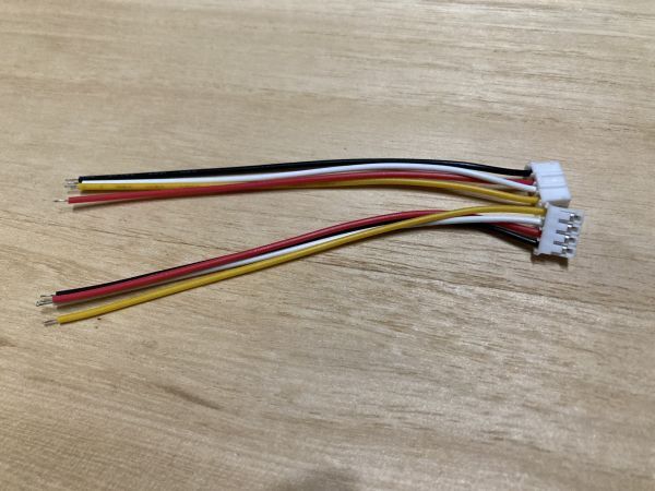 PHケーブル　4ピン　長さ10cm　補修　修理　　送料140円　DIY