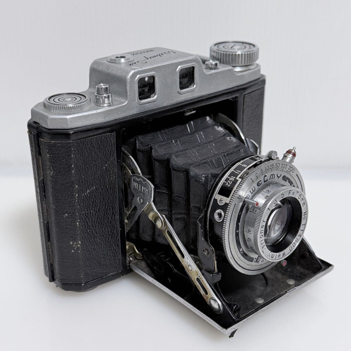 Welmy-SIX Teriopnar 1:3.5 f=75mm TAISEI KOKI フィルムカメラ 蛇腹 