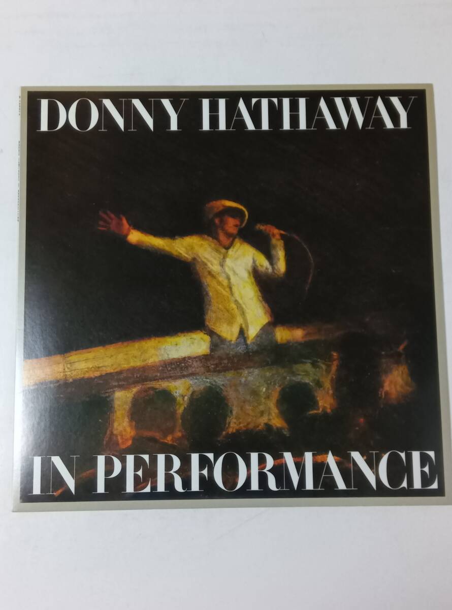 レコード　ダニー・ハサウェイ　イン・パフォーマンス　LP　DONNY HATHAWAY　IN PERFORMANCE　ダニー・ハザウェイ