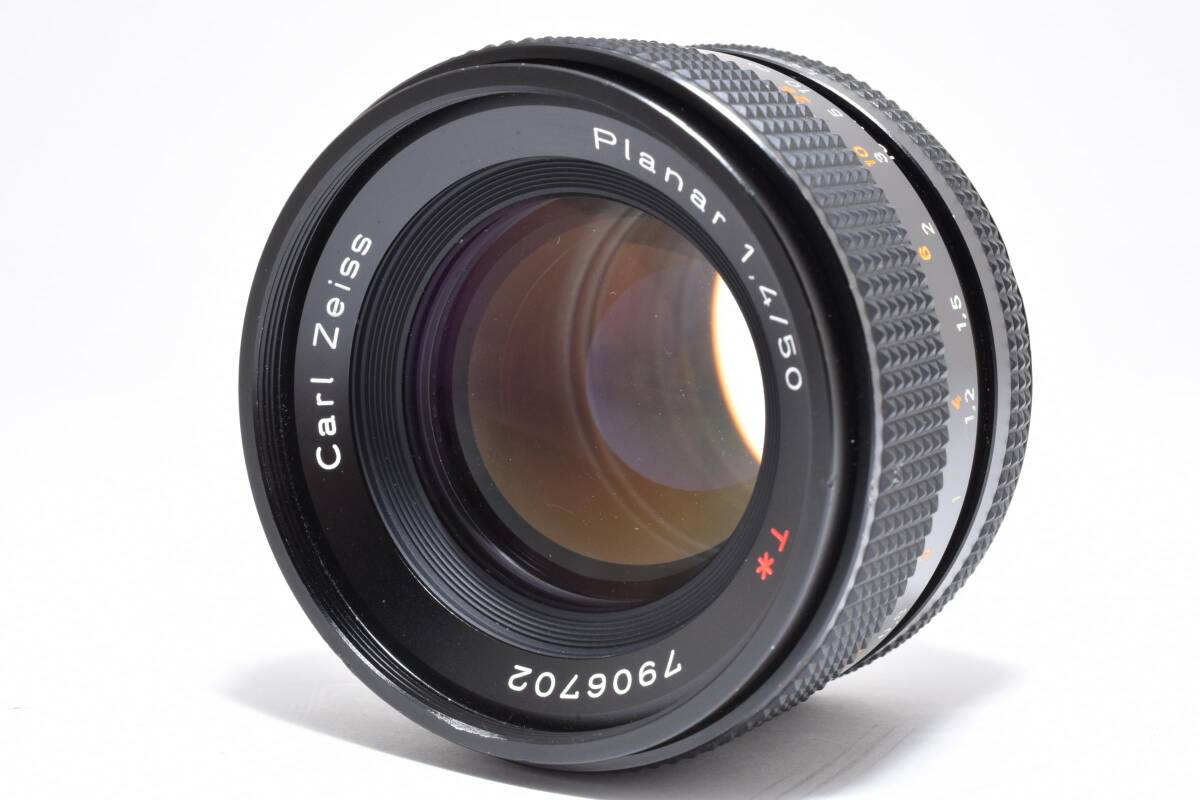 外観美品★ Carl Zeiss Planar 50mm F1.4 mmj MMJ コンタックス プラナー ヤシカ コンタックス