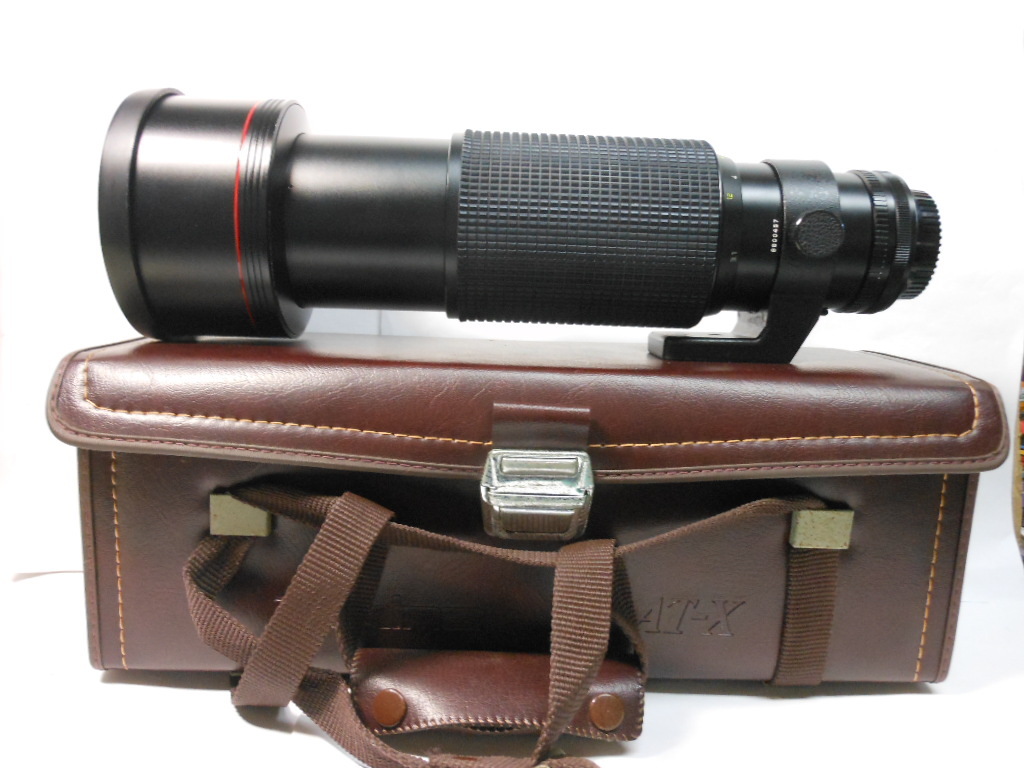 ☆希少実用美品級☆トキナー　Tokina　MF　 150ー500ｍｍ Ｆ5.6 SD ATーX キヤノン ＦＤ用 　Canon　ケース付