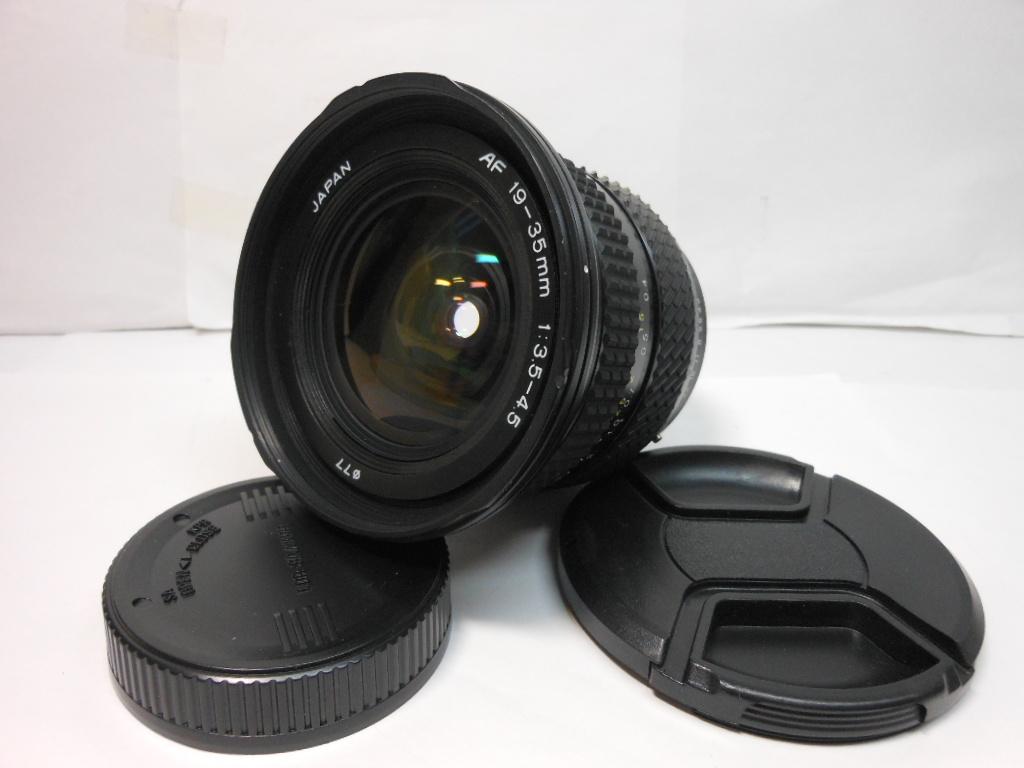 ☆希少広角 　外観美品級☆ トキナーＡＦ 19-35mm F3.5-4.5 　pentax Tokina 　即日発送　　