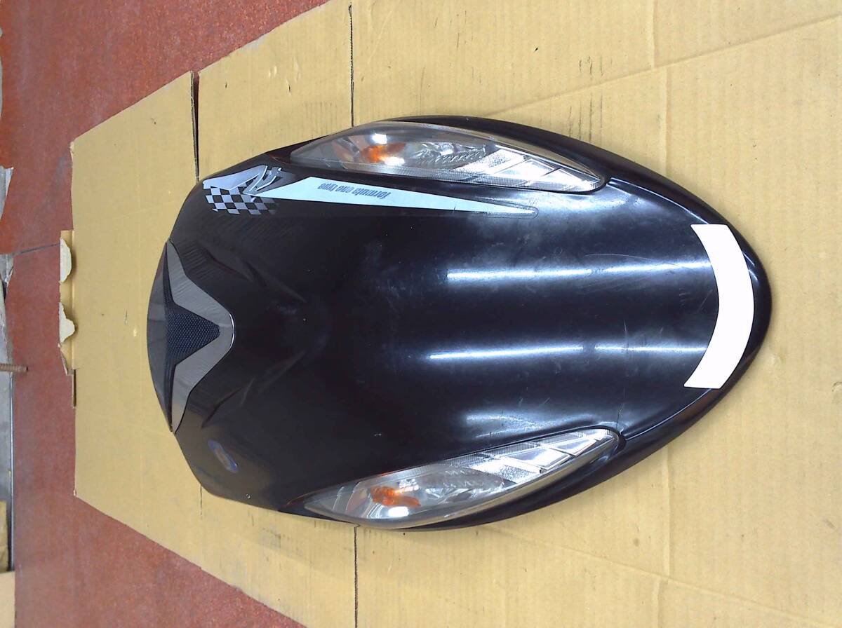 中古 SYM 125 F1 EFI フロントフェンダーカバー ウインカー フロントカバー GT125 RV125 管理m671