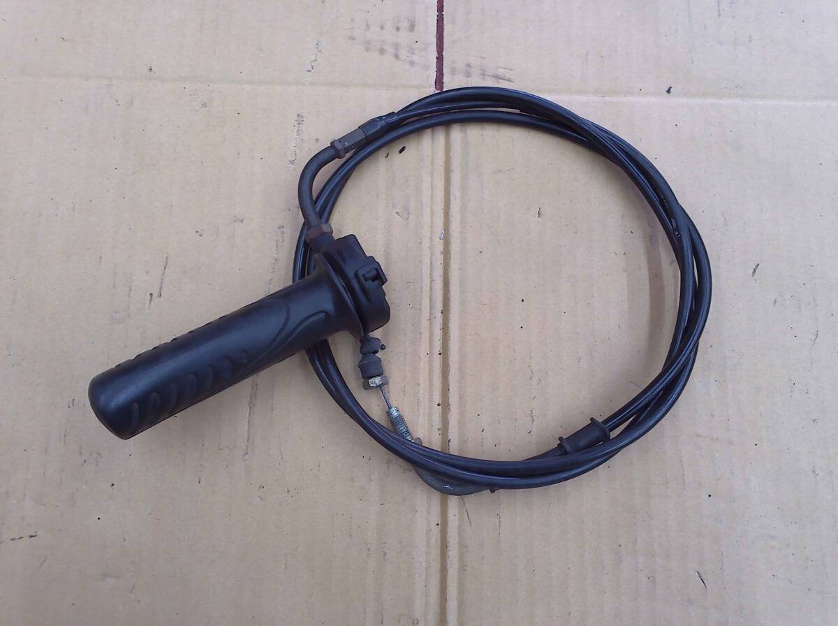 中古 SYM 125 F1 EFI アクセルグリップ アクセルホルダー アクセルケーブル GT125 RV125 管理m697