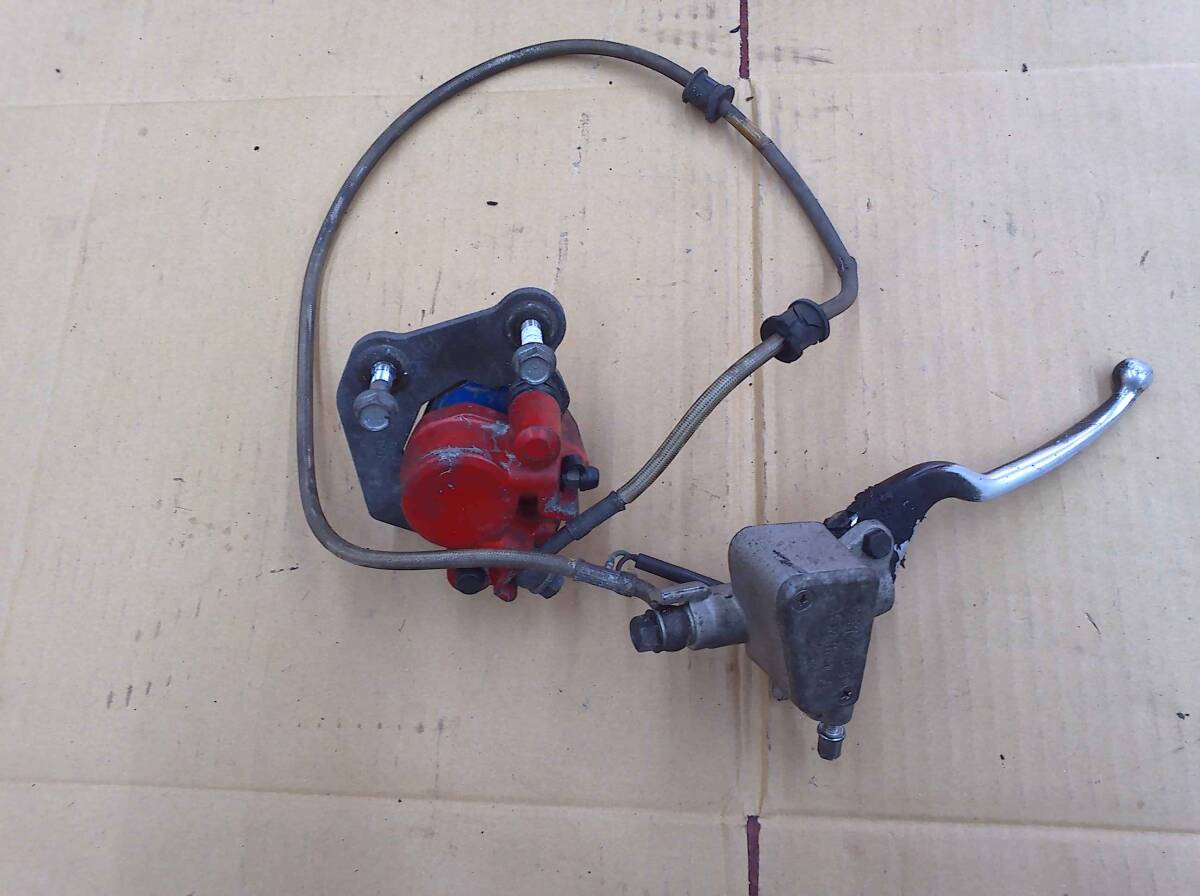 中古 SYM 125 F1 EFI ブレーキマスタ ブレーキキャリパー ブレーキホース ASSY GT125 RV125 管理m700