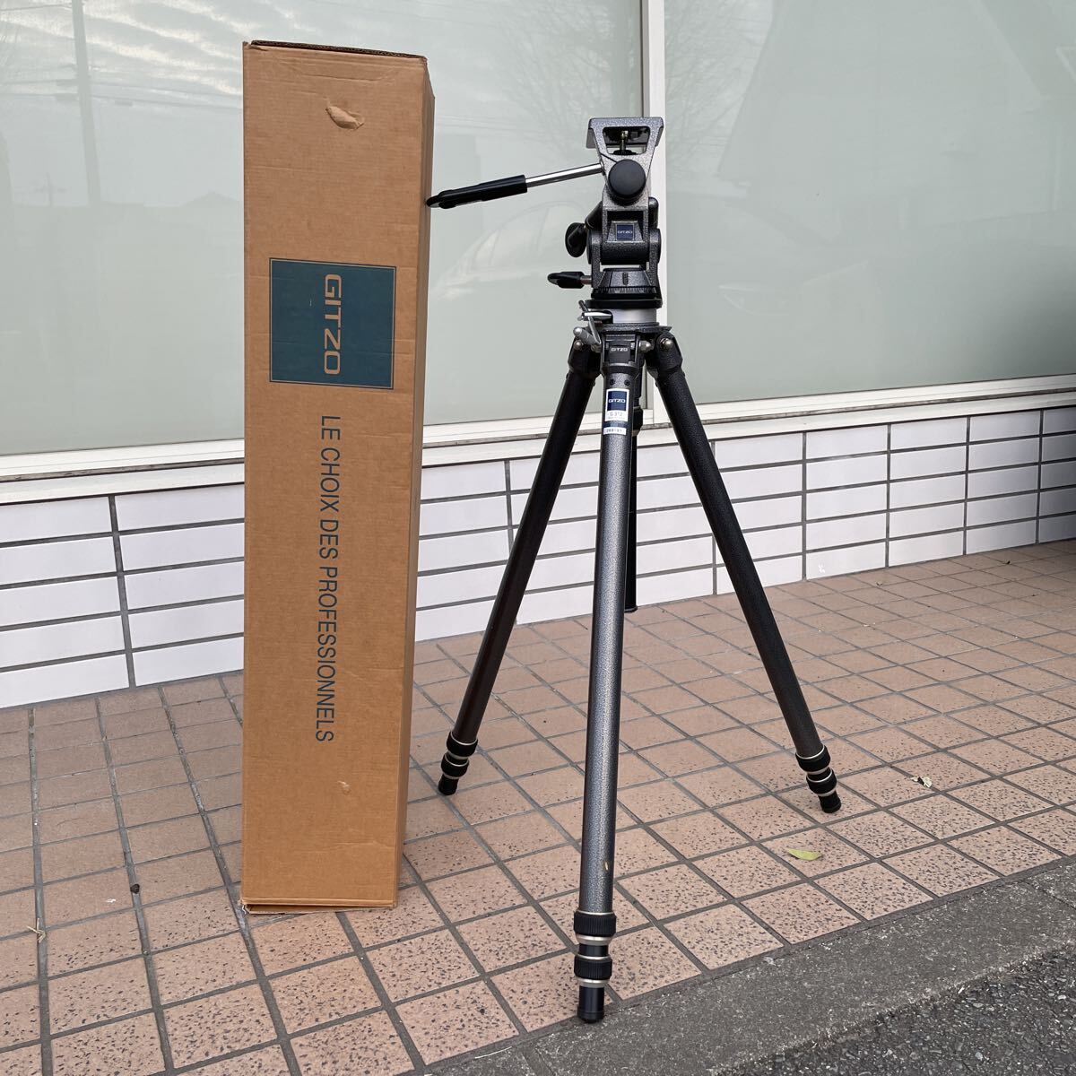 現状品/返品不可 GITZO ジッツオ 三脚 G312 +雲台 G1371 #j0287 j