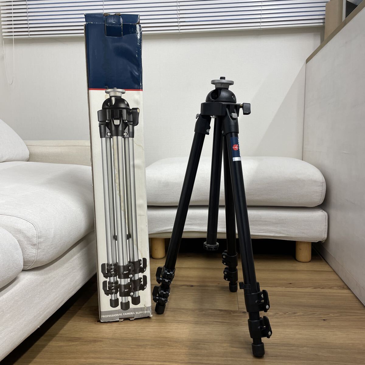 現状品/返品不可 Manfrotto マンフロット 三脚 455B #j0286 j