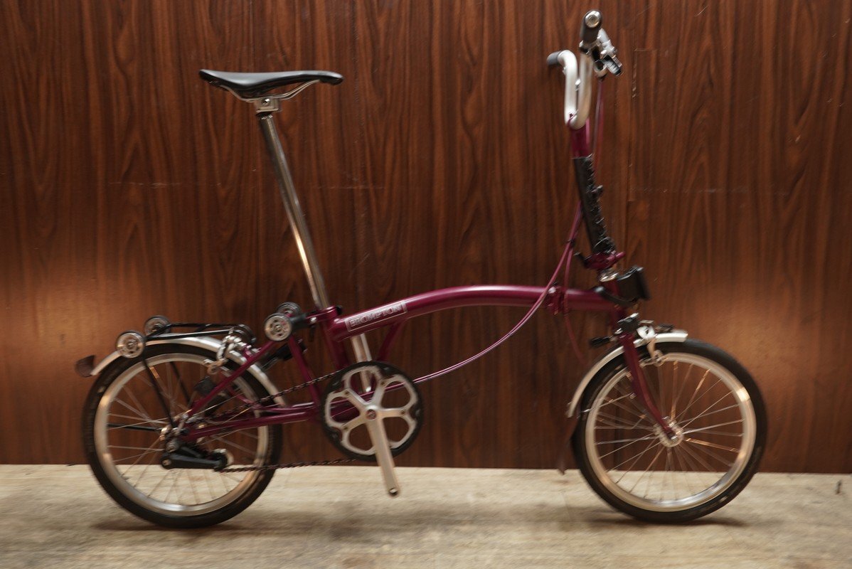 内装5S カスタム!!■BROMPTON M3L ブロンプトン ORIGINAL 1X5S 2016年モデル 美品