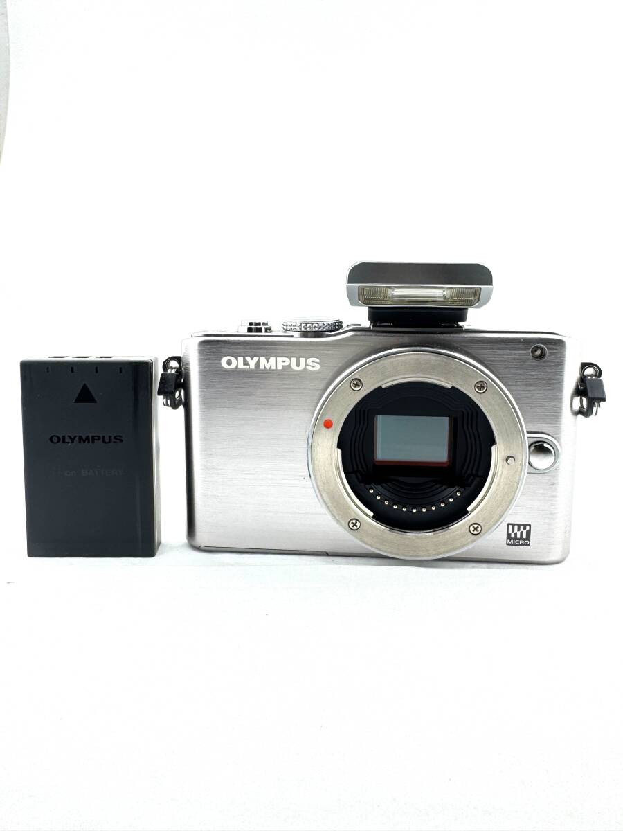 ★極上品★《ショット数755回 》OLYMPUS オリンパス PEN Lite E-PL3 ボディ シルバー★　#485