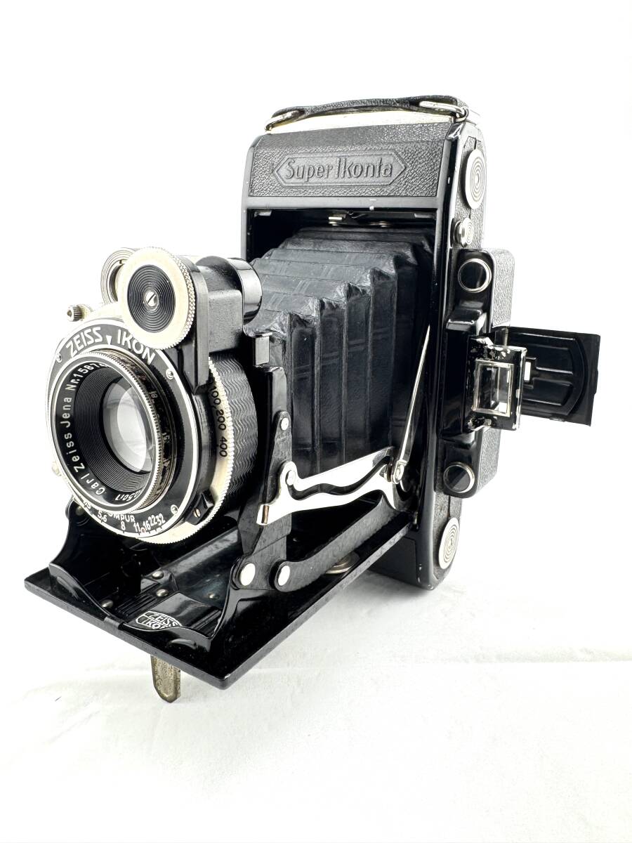 ★良品★ZEISS IKON ツァイスイコン SUPER IKONTA スーパーイコンタ 530/2 Tessar 105mm F4.5★　#499