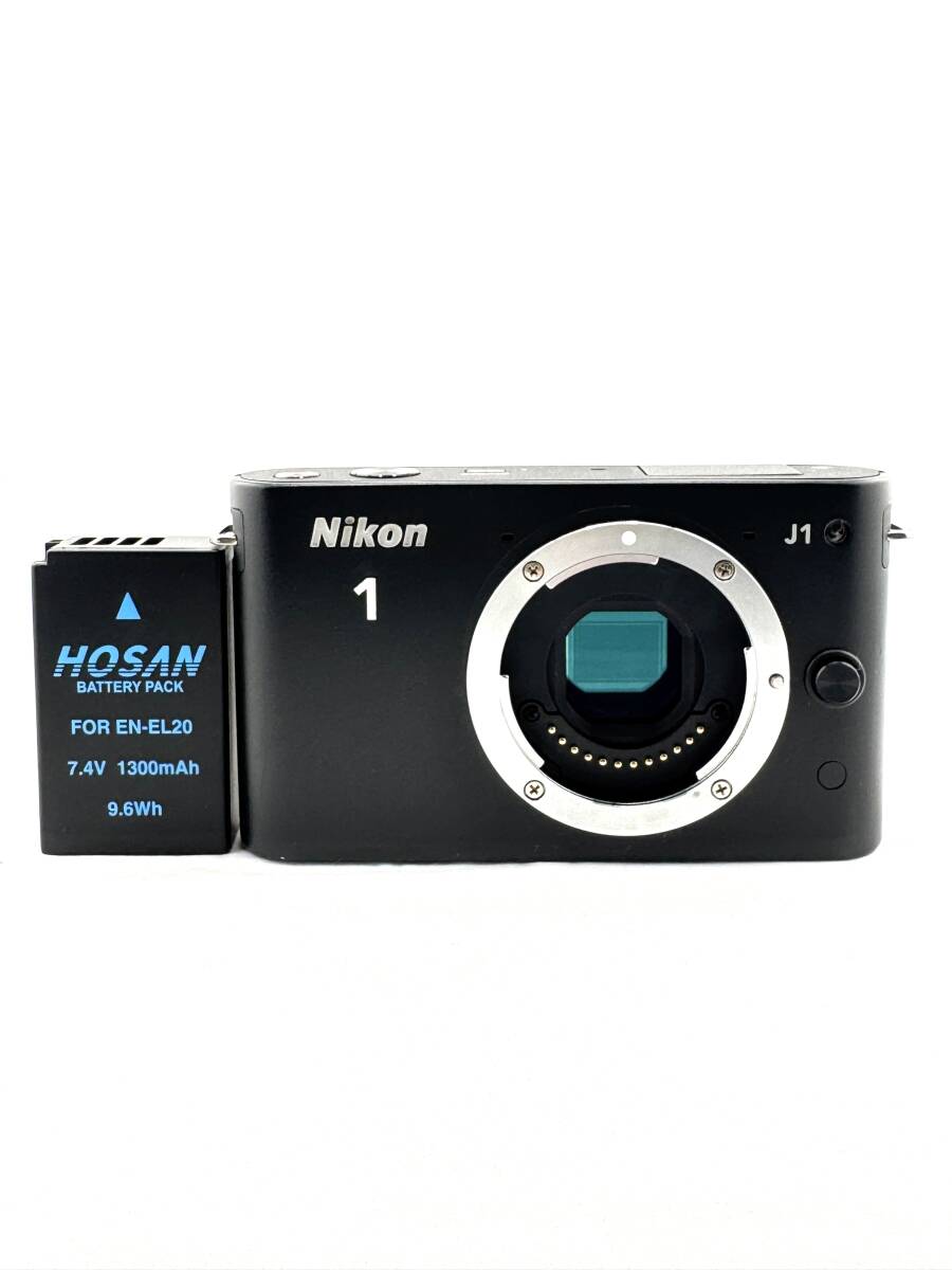 ★良品★Nikon ニコン 1 J1 ボディ ブラック ミラーレス一眼★　#494