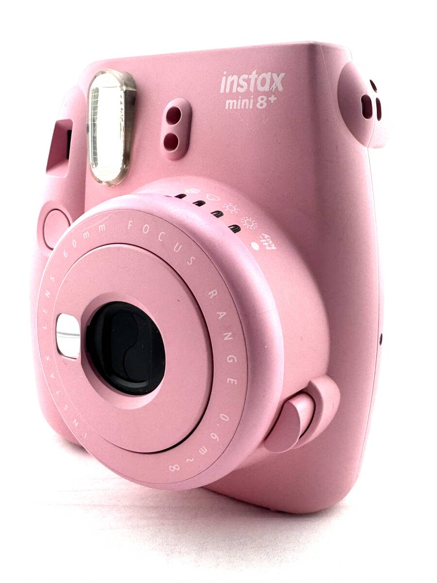 ★良品★FUJIFILM 富士フイルム チェキ instax mini 8+ インスタントカメラ フジフィルム★　#526