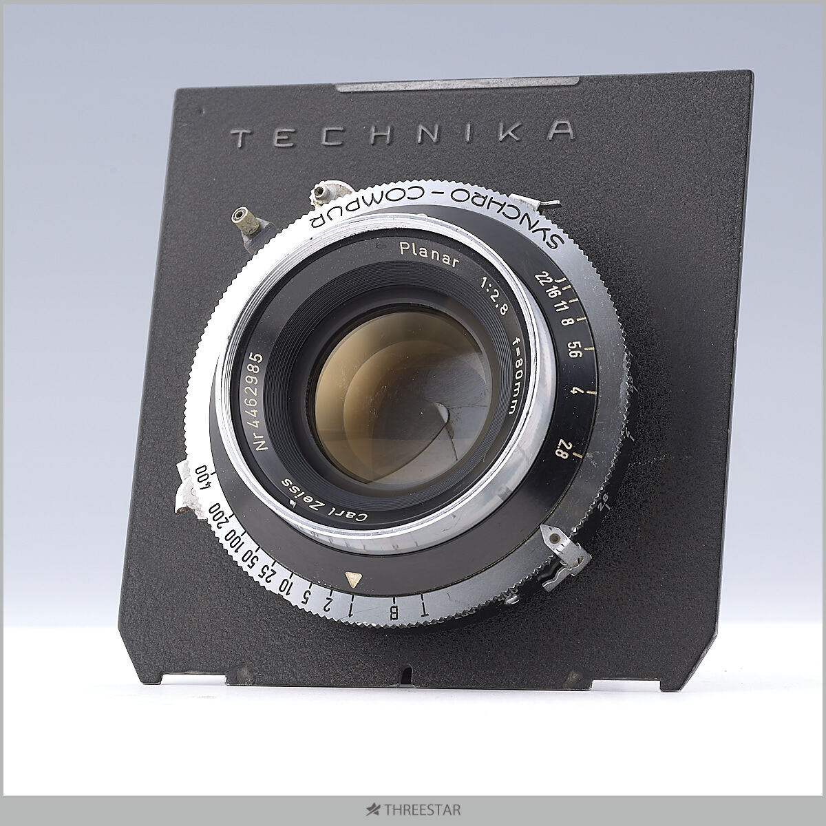 Carl Zeiss カール・ツァイス Planar 80mm F2.8 プラナー 現状販売にて GRAFLEX グラフレックス 大判 中判