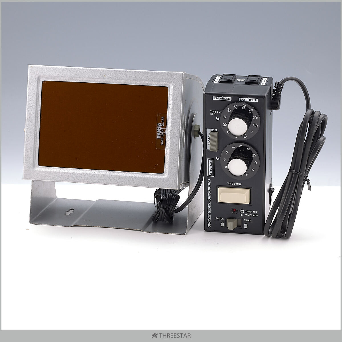 LPL ET-200/SL-20 セーフライトセット ENLARGING TIMER 引き伸ばし タイマー