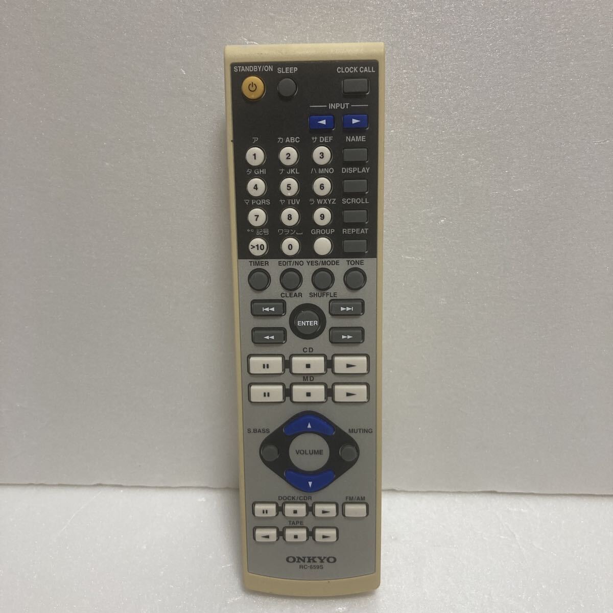 赤外線発光確認　RC-659S ONKYO リモコン