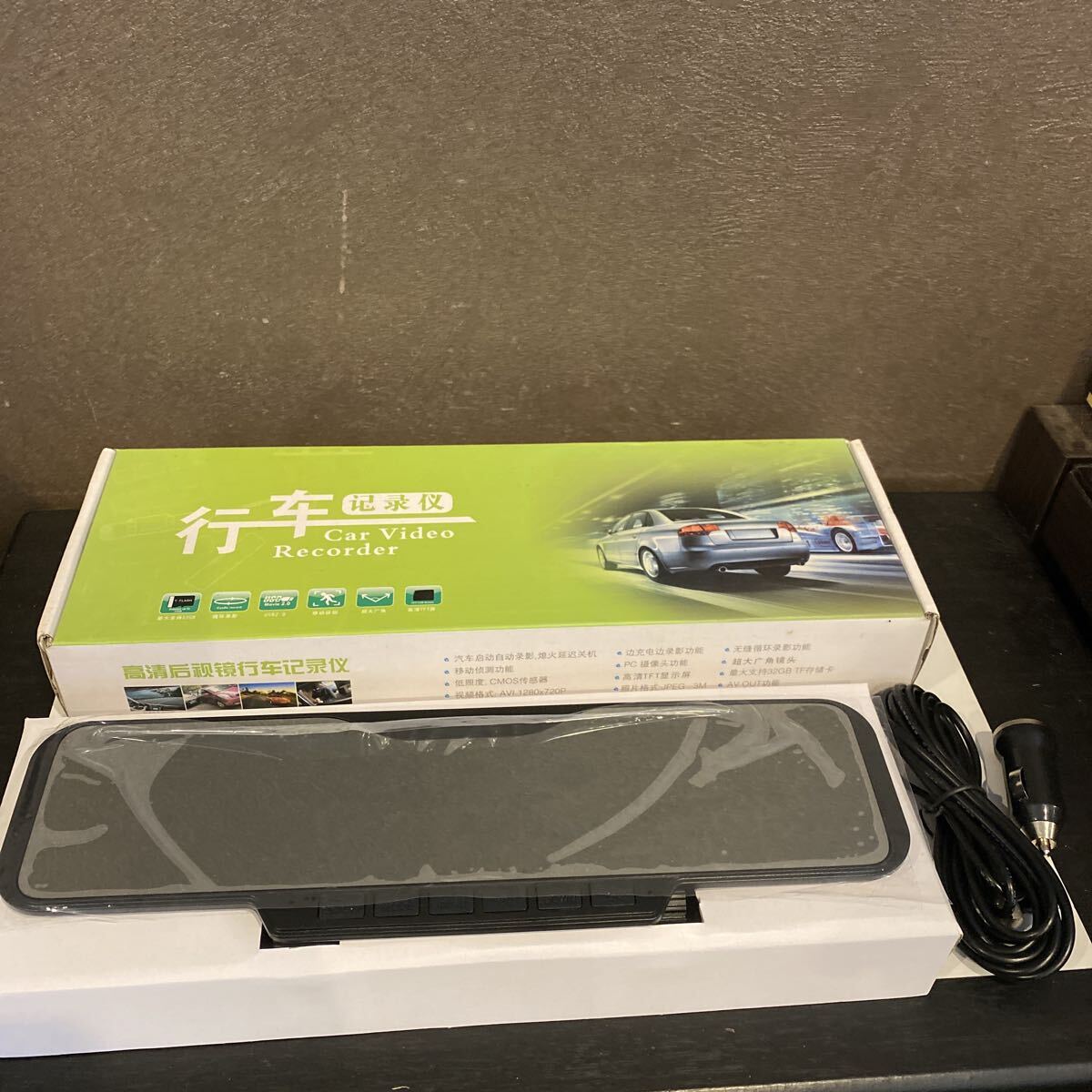 　ミラー型ドライブレコーダー ミラー型　保管品