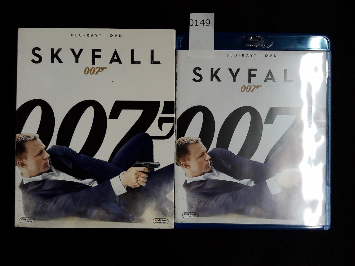0149 Blu-ray 007 スカイフォール ダニエル・クレイグ 2枚組ブルーレイ&DVD