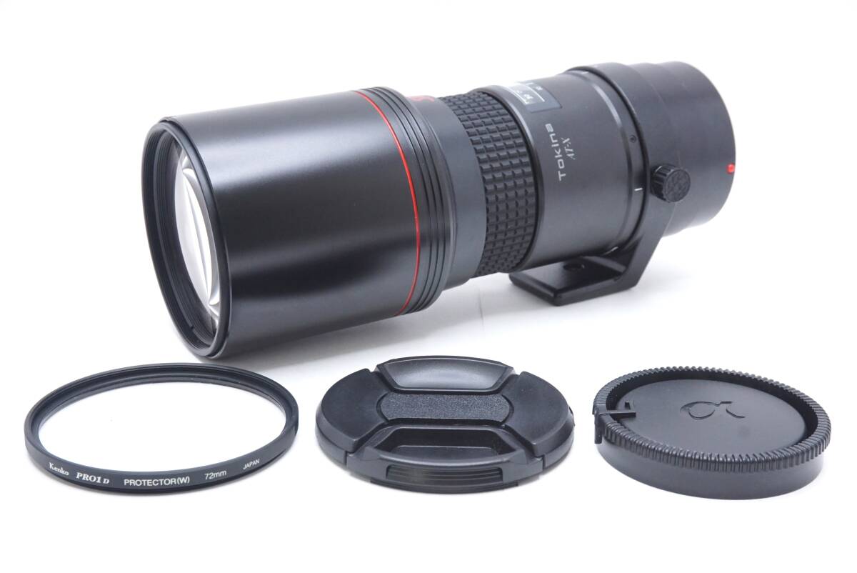 ▽Tokina トキナー AT-X SD AF400mm F5.6 ミノルタ用 (前後キャップ・フィルター付) 訳あり