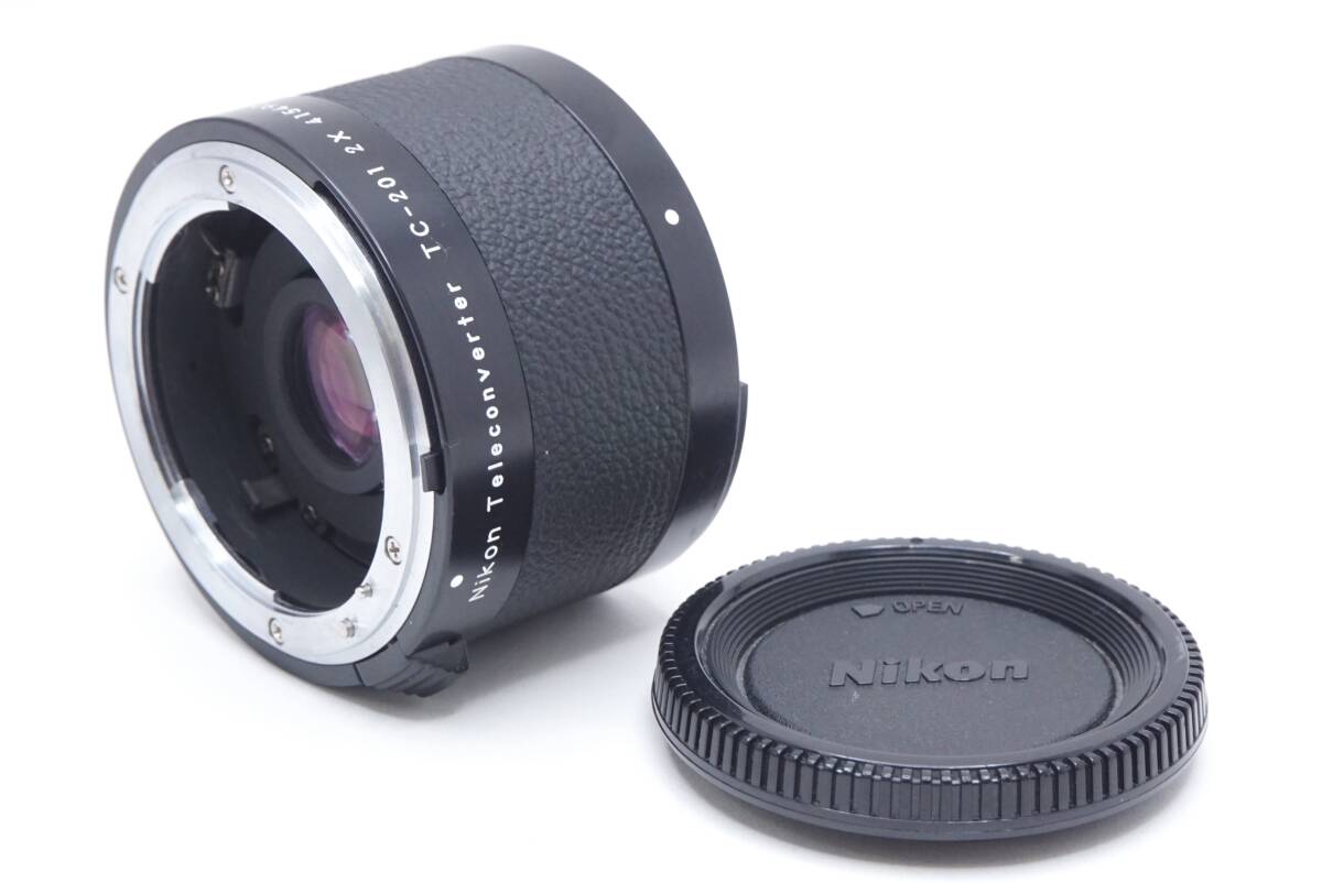 【美品】▽NIKON ニコン Teleconverter TC-201 2x（ボディキャップ付）