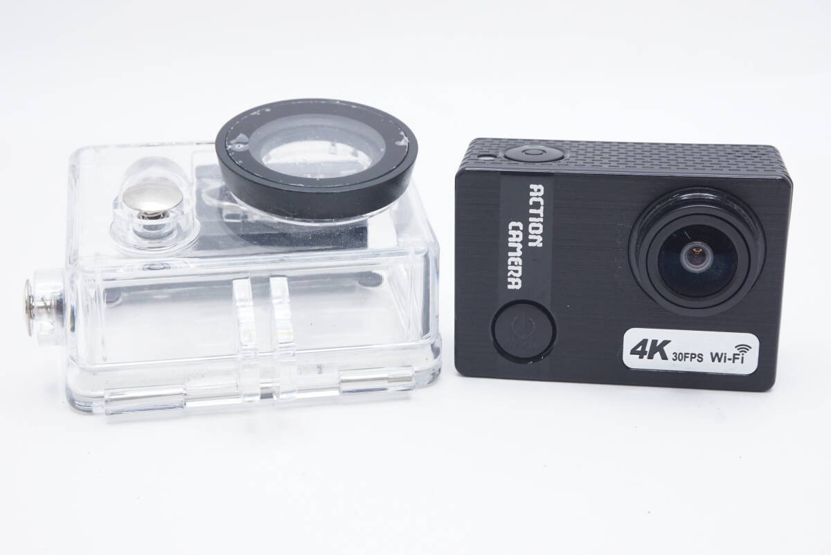 ▽ACTION CAMERA アクションカメラ 4K30FPS Wi-Fi ジャンク品