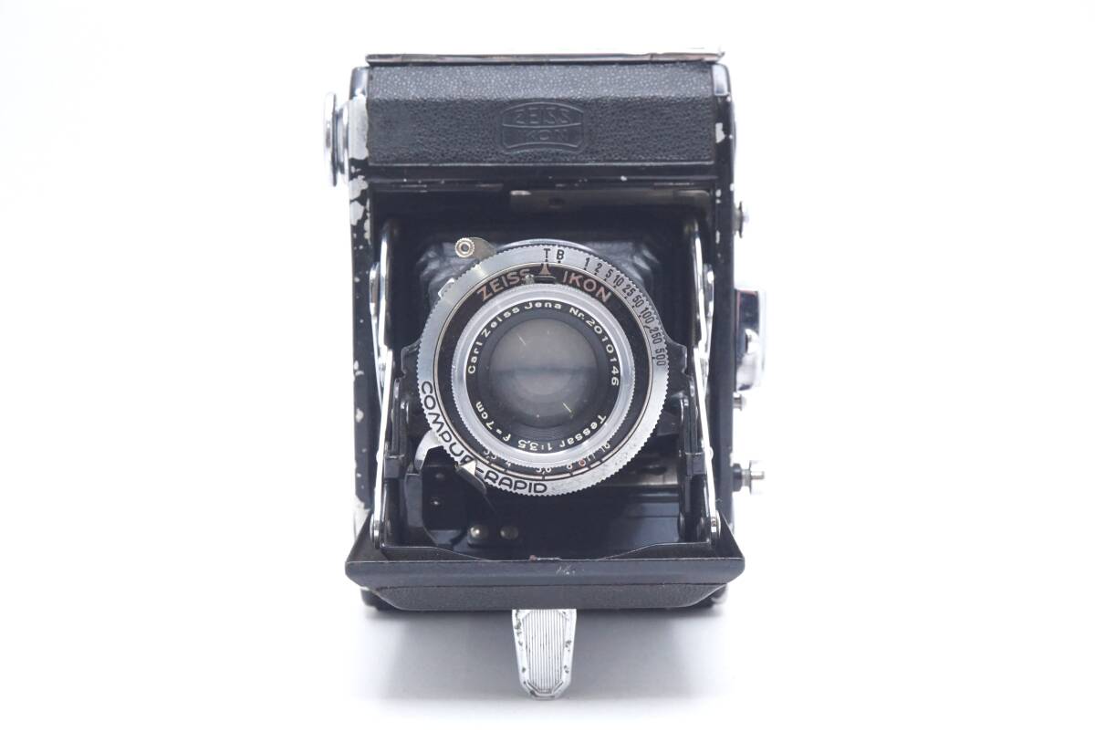 ▽ZEISS IKON ツァイスイコン Tessar 70mm F3.5 蛇腹カメラ ジャンク品