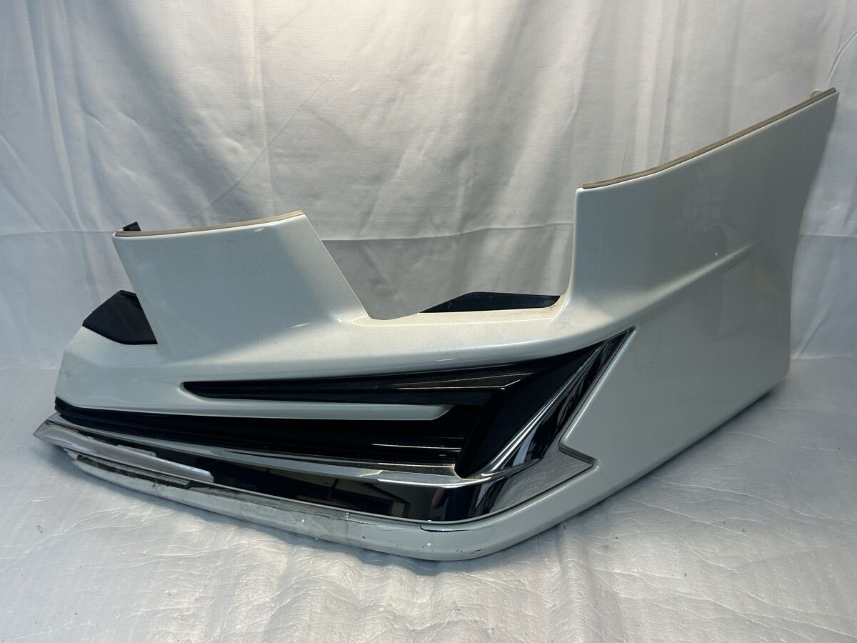 部品取り!! MODELLISTA フロントスポイラー 左 メッキ ガーニッシュ ZRR80W/85W 後期 ヴォクシー ZS モデリスタ トヨタ 純正OP GU26-0240