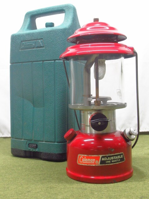 Coleman コールマン ランタン MODEL 286A703 ?赤 1989年6月製 アウトドア キャンプ用品 管理8H0224F-B5