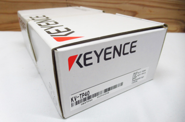 新品未使用 KEYENCE キーエンス KV-TP40 温度・アナログマルチ入力ユニット 管理8k0213H-I1