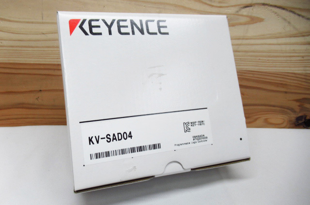 新品未使用 KEYENCE キーエンス KV-SAD04 高速アナログ入力ユニット 管理8k0213D-I1