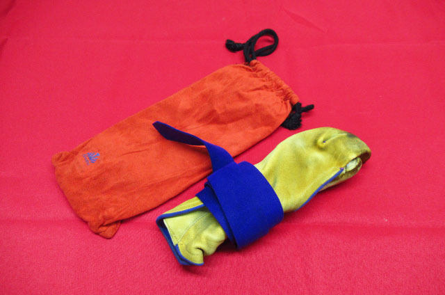 弓道 かけ 三つかけ ? 在銘なし 弓具 管理8S0217W-B2