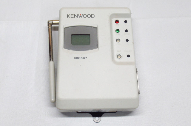 通電のみ確認 現状品 KENWOOD ケンウッド UBZ-RJ27 特定小電力トランシーバー 中継機 管理8k0218N-I6