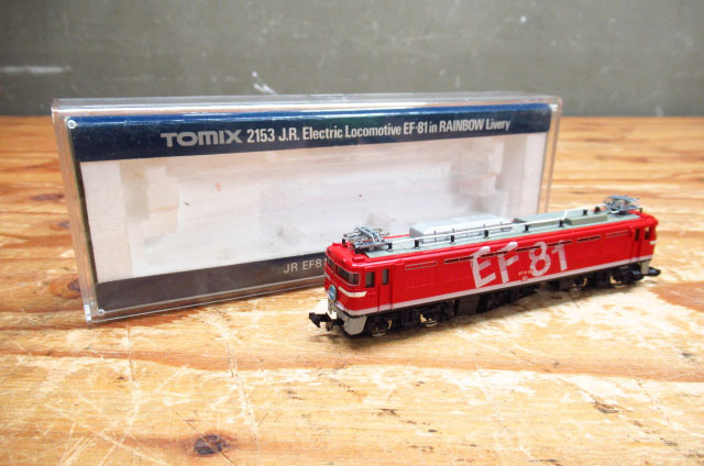TOMIX トミックス 2153 JR EF81形 電気機関車 レインボー Nゲージ 鉄道模型 動作 点灯確認済み 管理8S0228F-YP