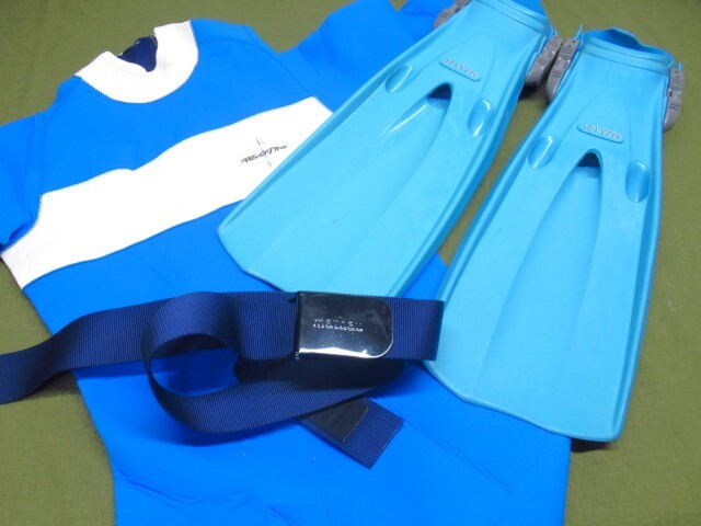 ダイビング 軽機材 まとめ フィン / ウェットスーツ / ベルト Warld Dive GULL matthau 管理8H0220C-G4