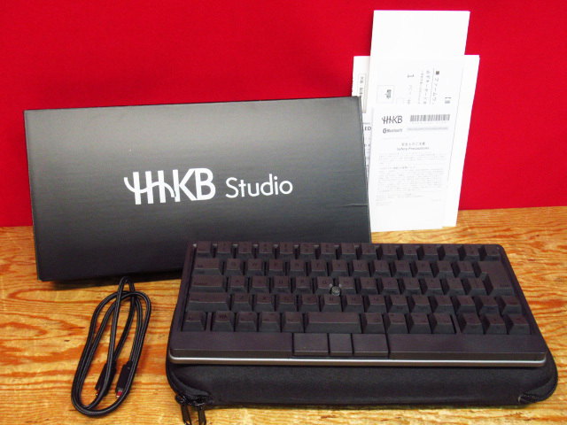 現状品 HHKB Studio 黒 墨 日本語配列 ブラック メカニカル キーボード PD-ID120B 管理8k0228A-H4