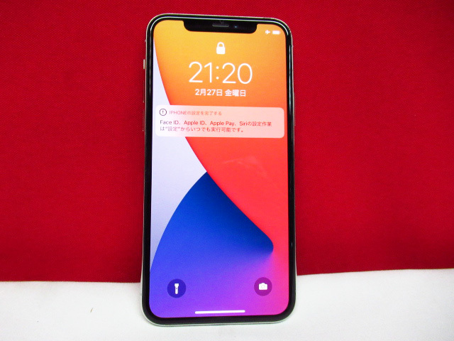 SIMフリー端末 Apple iphone 11 PRO 64GB ホワイト A2215 MWC32J/A スマートフォン 携帯電話 管理8k0228J-I6