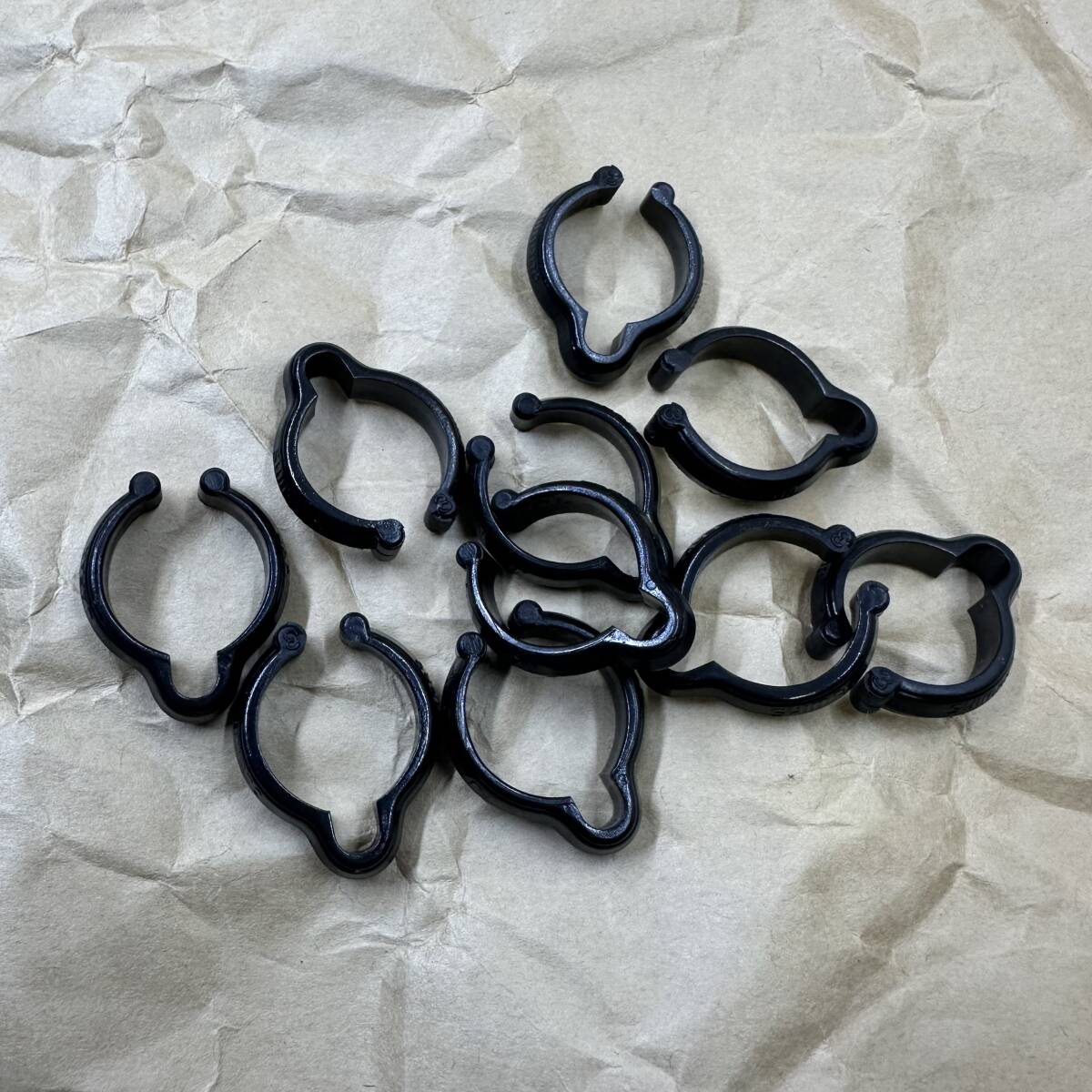 SHIMANO / ロゴ入りワイヤーバンド　10個SET 昭和　レトロ　ビンテージ