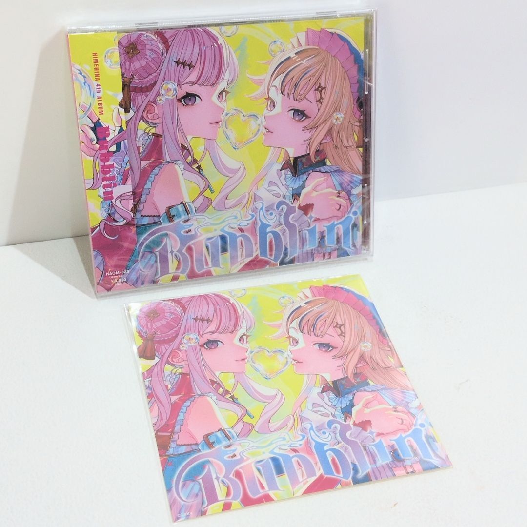 未開封 Bubblin 『通常盤 ステッカー 付属 』HIMEHINA ヒメヒナ VTuber 音楽 CD