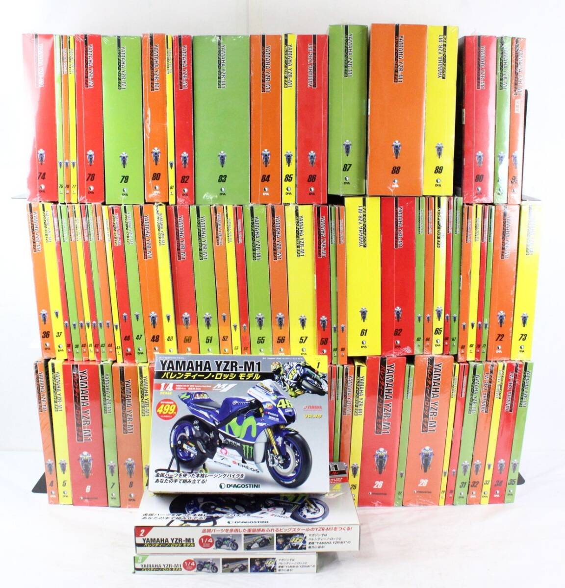 未開封 デアゴスティーニ ヤマハ YZR-M1 バレンティーノ・ロッシ モデル 1-92巻 バイク ホビー 模型 ITQSSH9UG6Z0-D-A110-byebye