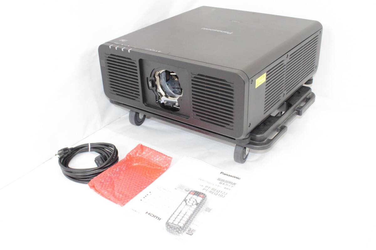 現状品 パナソニック DPL プロジェクター PT-REQ12JLB 高精細4K 240Hz Panasonic【直接引き取り可能】 ITC5CCIUGK60-N480-byebye