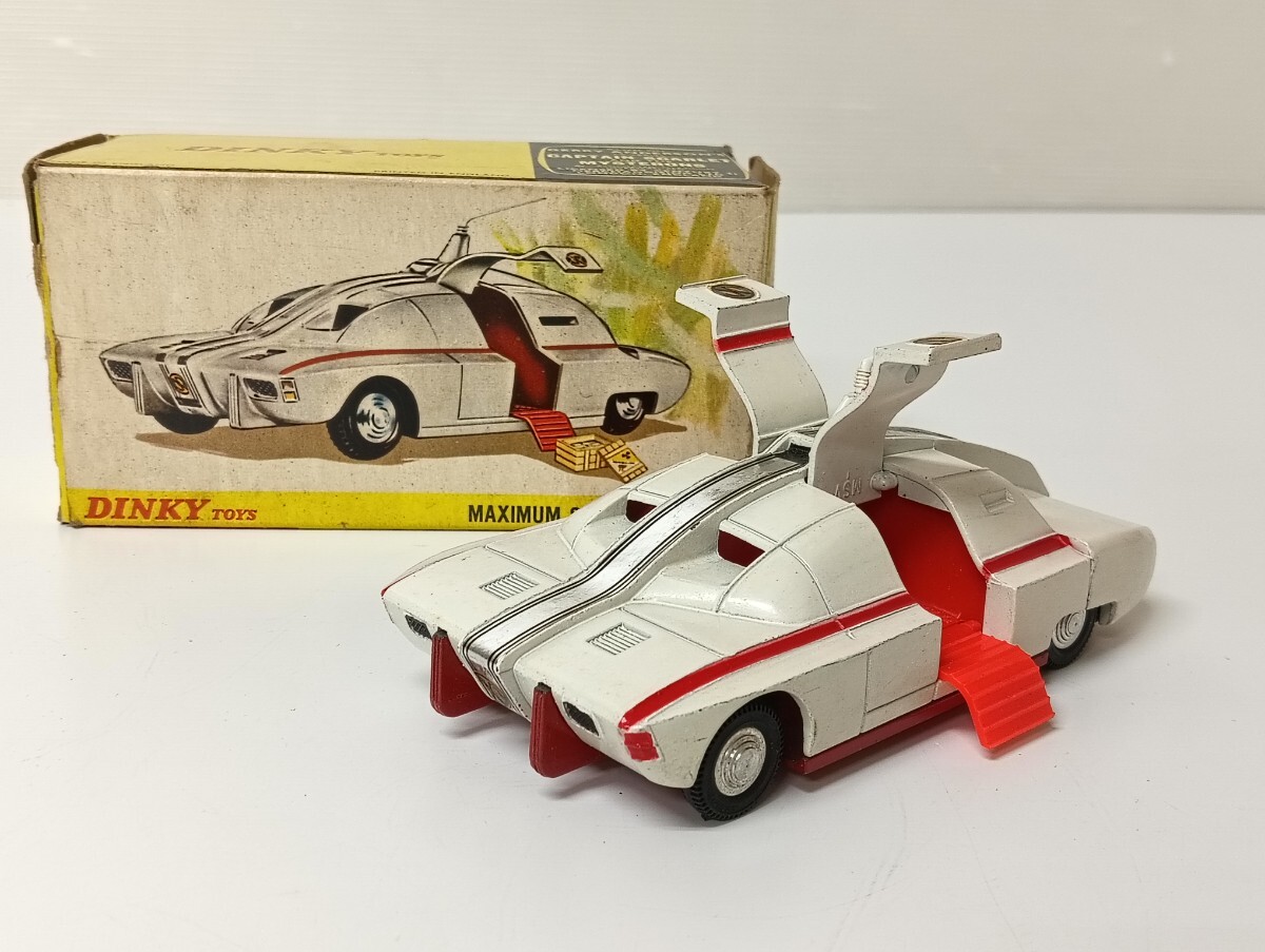 【希少当時物】DINKY TOYS/ディンキー /キャプテンスカーレット/強力装甲車/No.105/ミニカー/英国製/ヴィンテージ/ 箱付