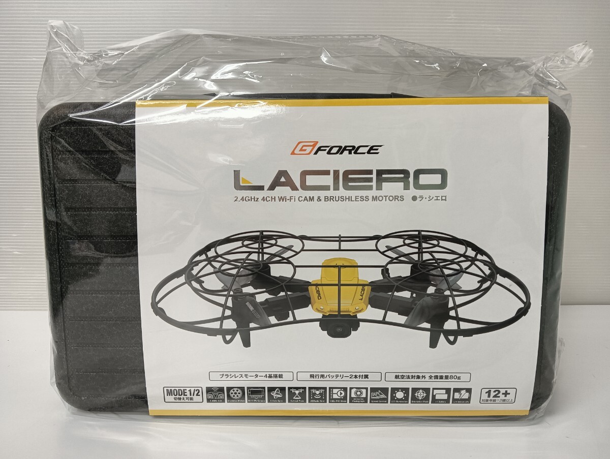 【未開封】G-FORCE/ジーフォース/ドローン/GB040/LACIERO/ラ・シエロ/2.4GHz 4ch /ブラシレスモーター搭載ドローン/4K/2K