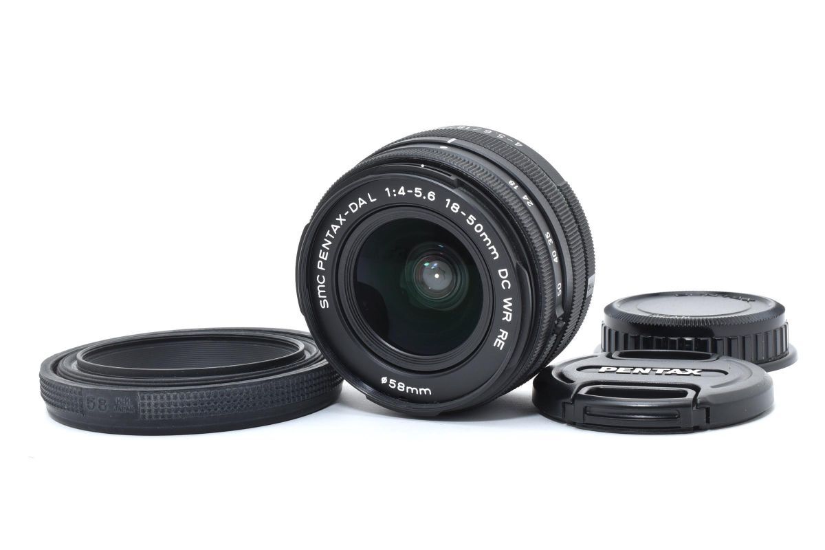 V010102★ペンタックス PENTAX-DAL 18-50mm F4-5.6 DC WR RE