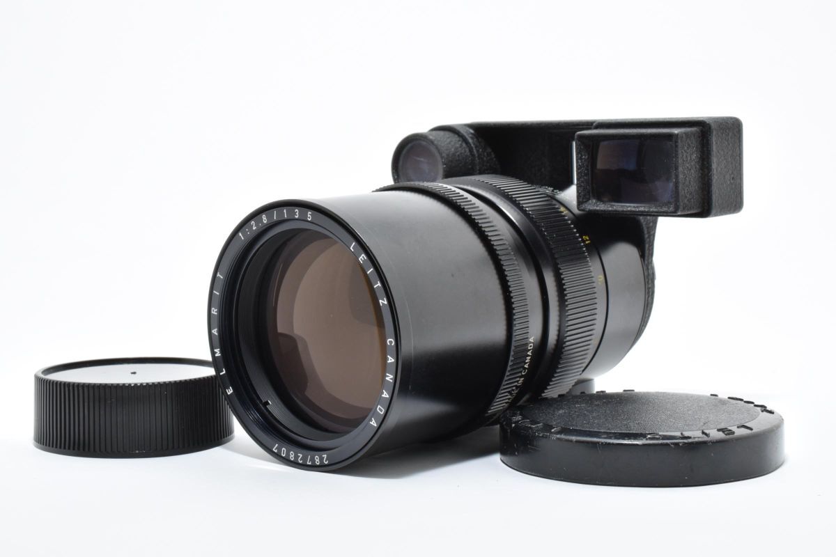 V010165★ライカ leica elmarit 135mm f2.8 canada